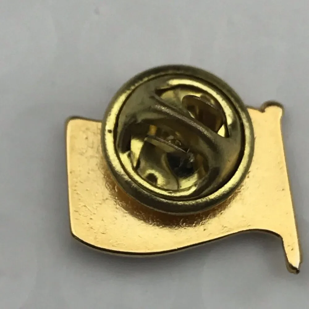 United Europe Flag Pin Brooch Vintage Gold Tone European Union